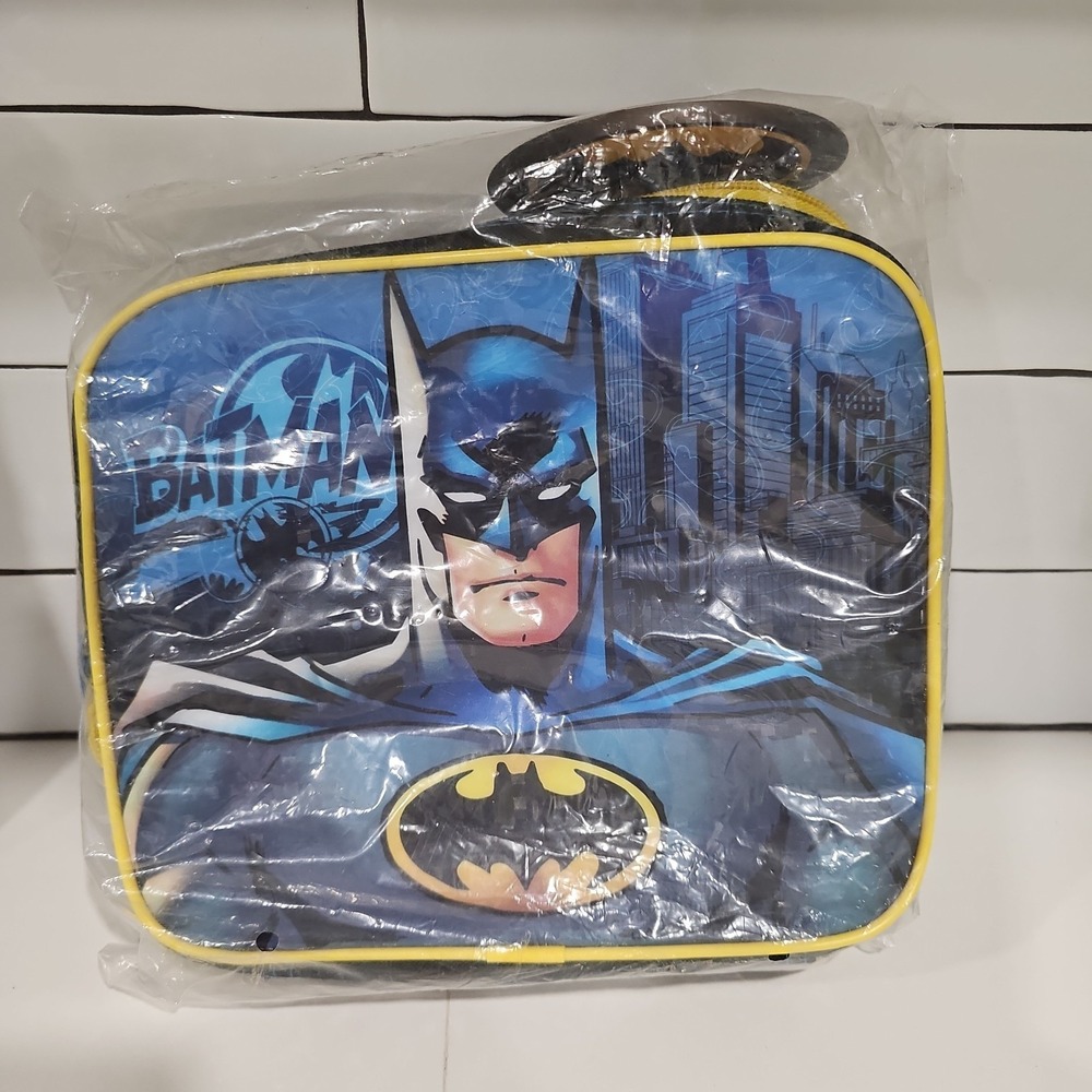 New Sealed With Tag Batman Lunch Bag